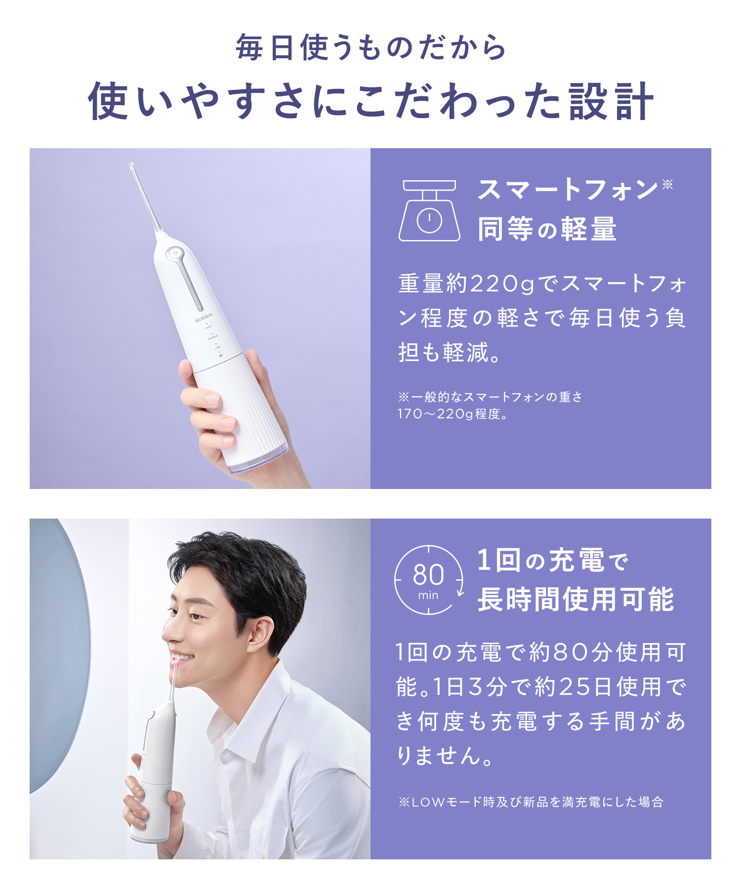BEAURAL ビューラル ウルトラファインバブルウォッシャー ノズルセット