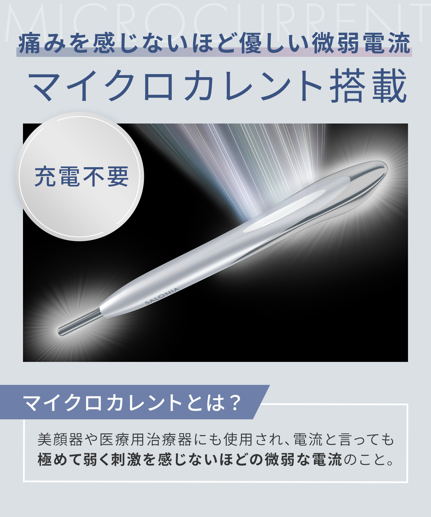 SALONIA サロニア フェイスカレントポインター | I-ne公式オンライン