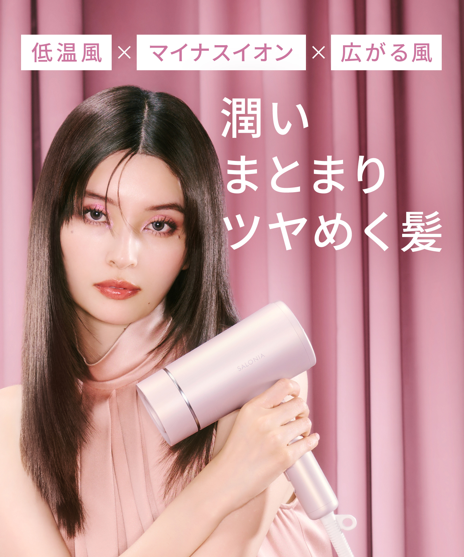 SALONIA サロニア グロッシーケアドライヤー | I-ne公式オンライン