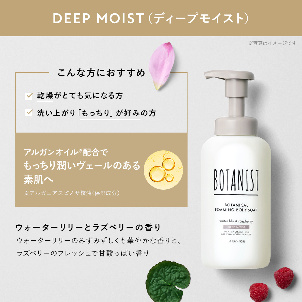 BOTANIST ボタニスト ボタニカルフォーミングボディーソープ モイスト