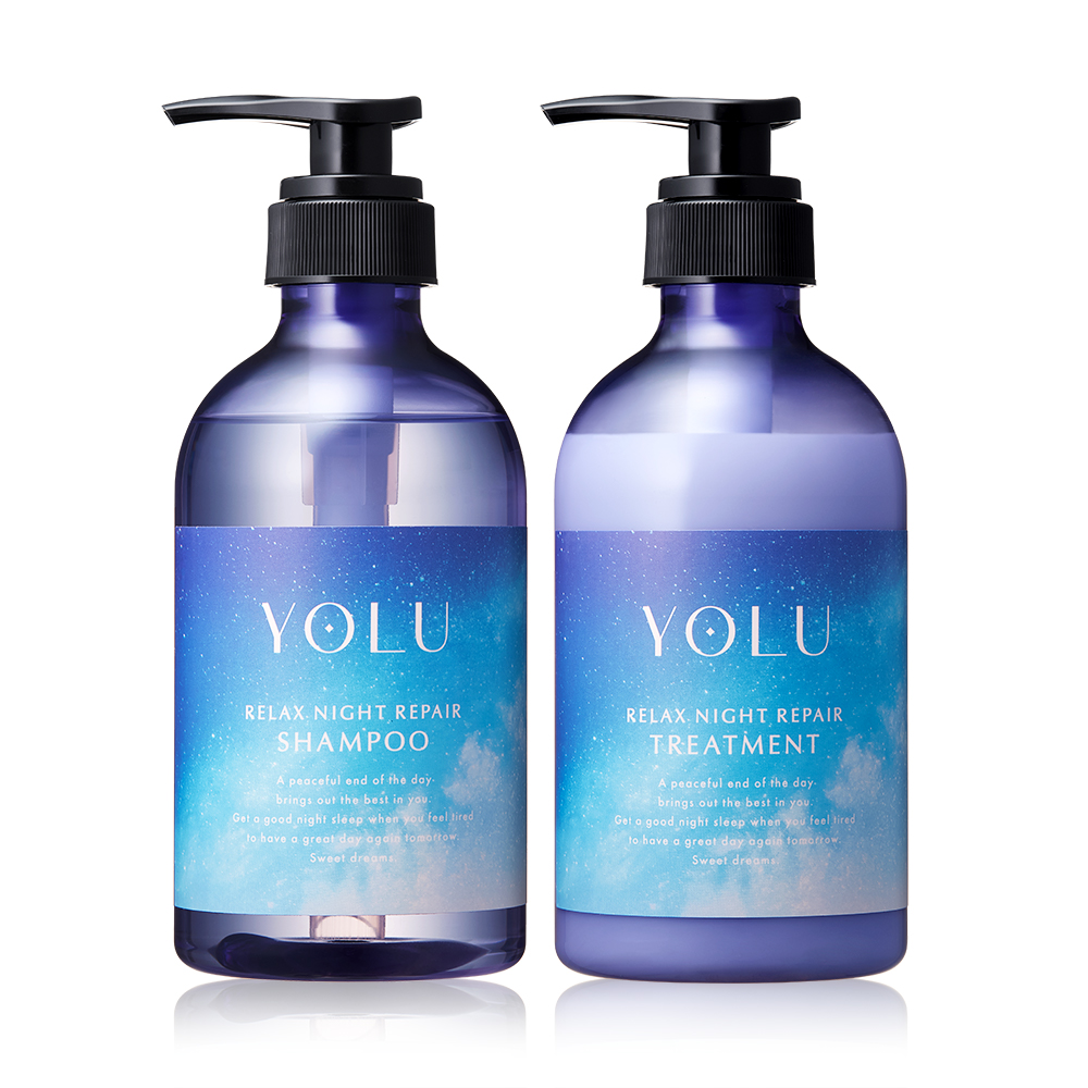 YOLU ヨルナイトリペアシャンプー＆トリートメント ボトルセット
