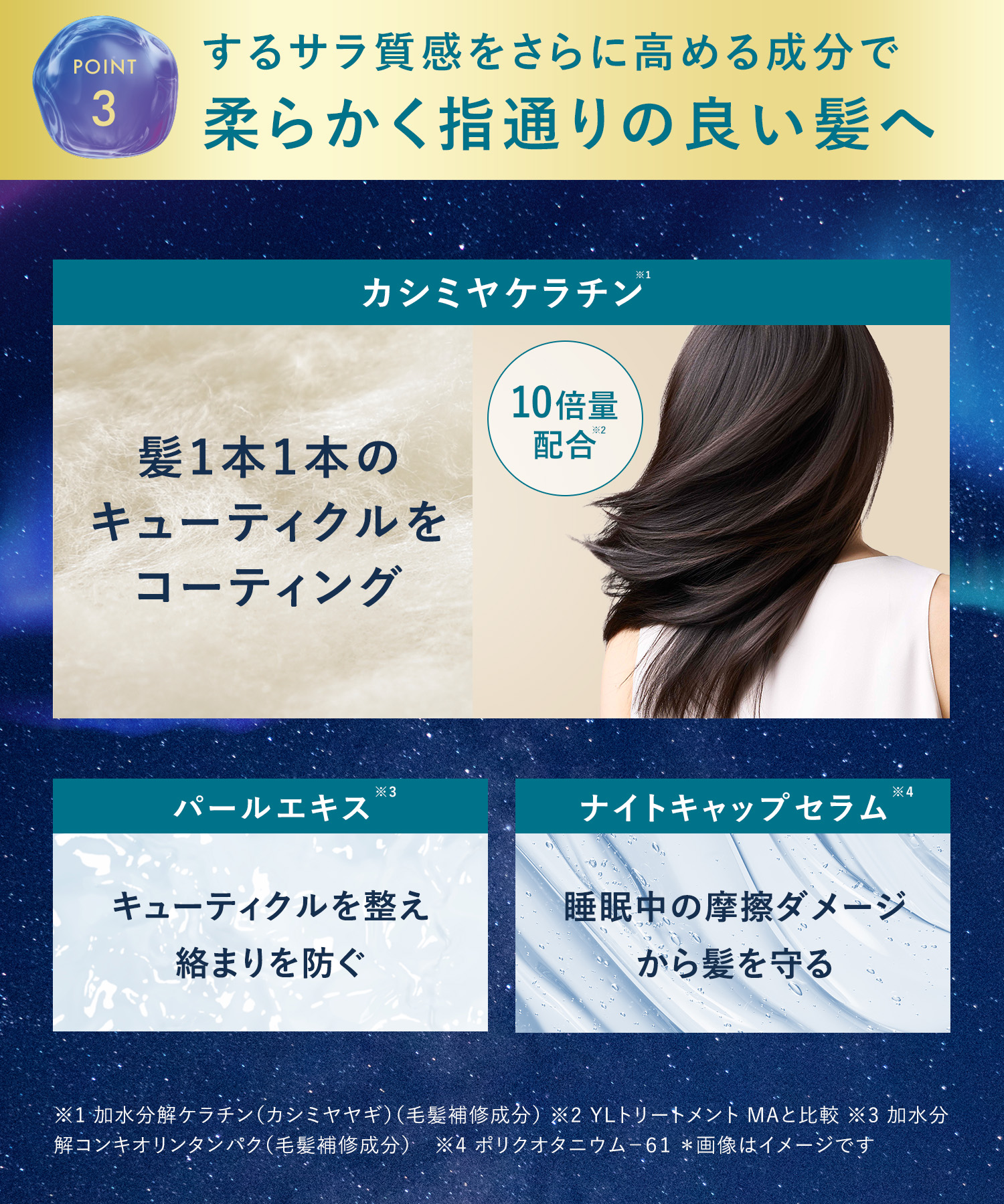 YOLU ヨル ナイトリペアヘアマスク