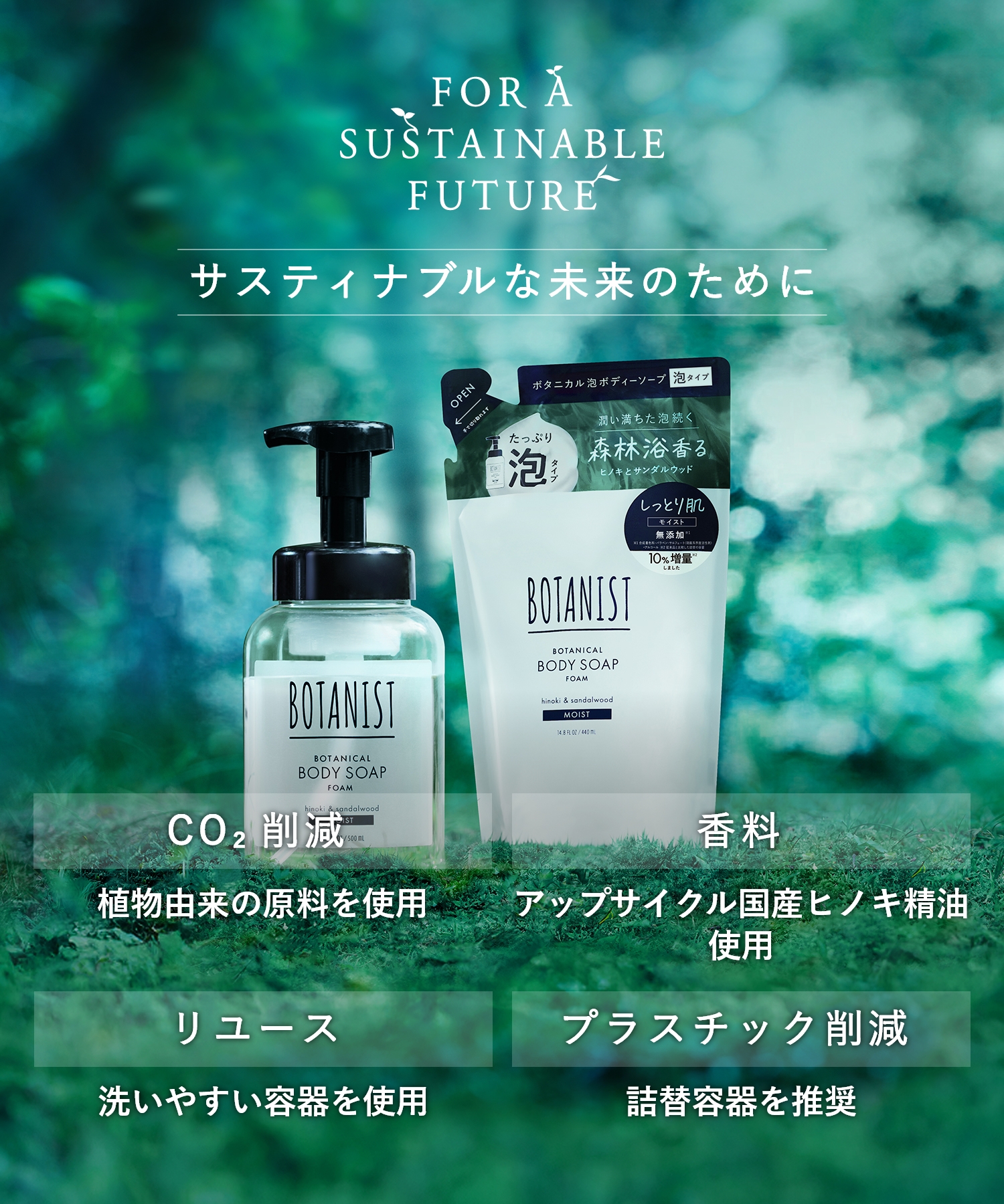 BOTANIST ボタニスト ボタニカルボディーソープ  詰替