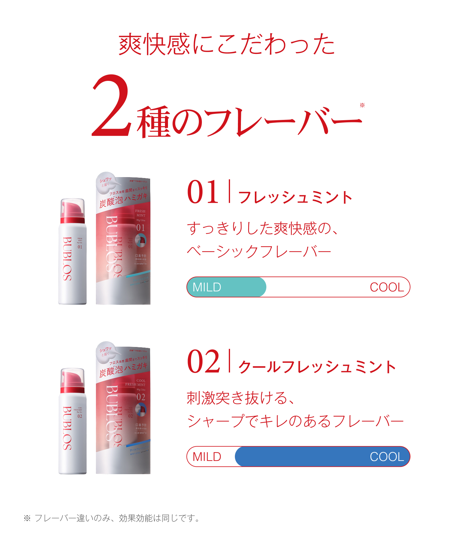 BUBLOS バブロス 炭酸泡ハミガキ