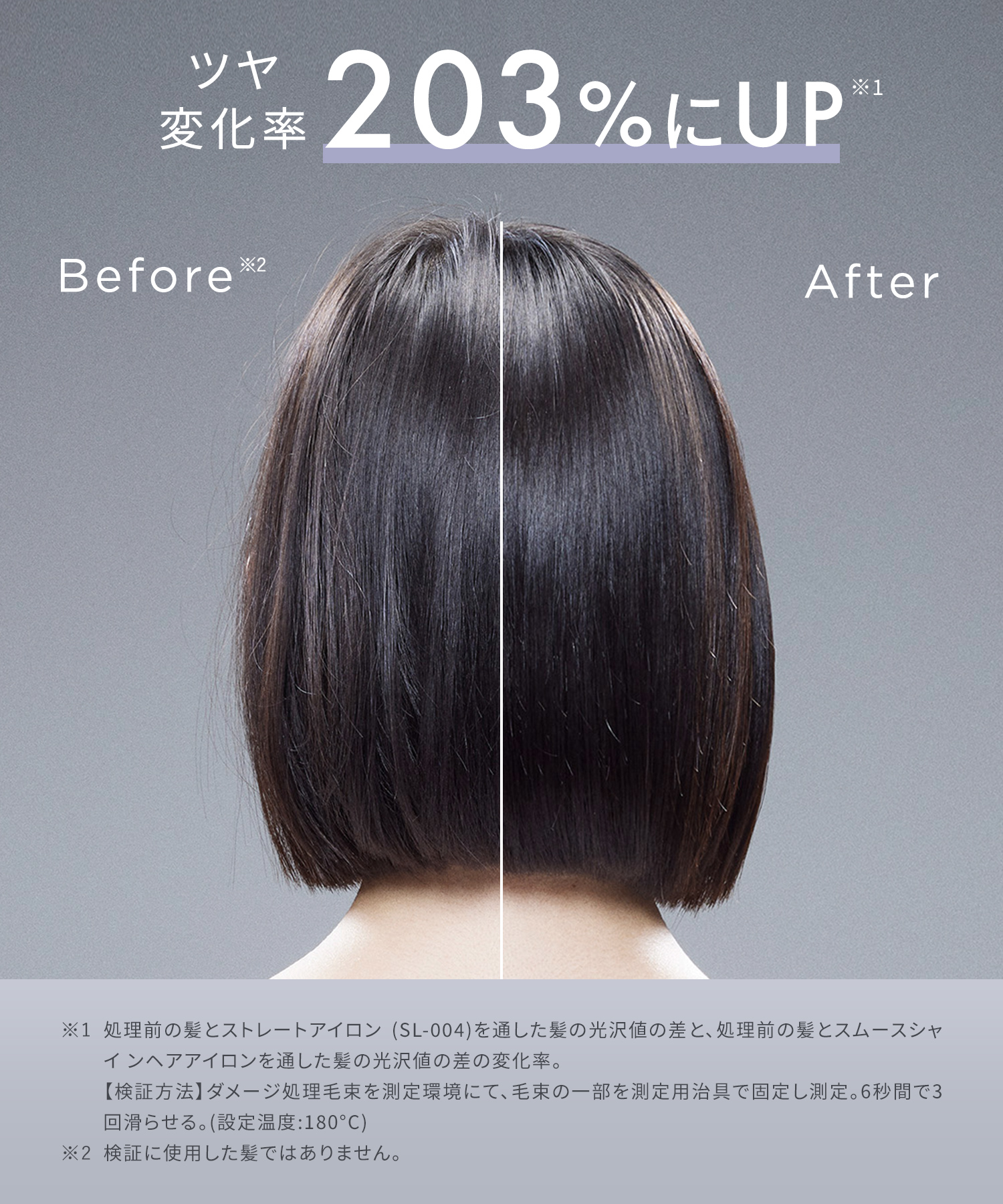 SALONIA サロニア スムースシャインヘアアイロン 