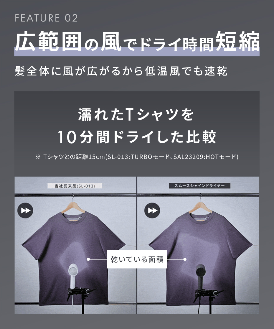 SALONIA サロニア スムースシャインドライヤー