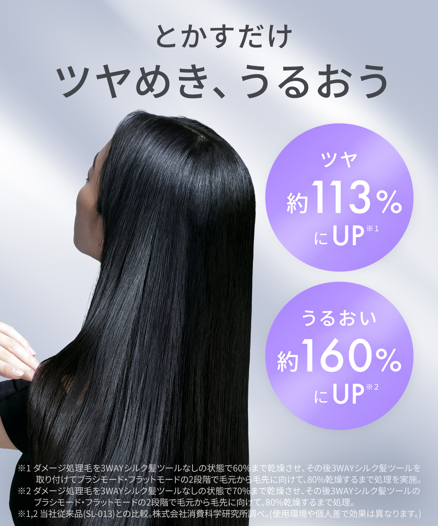 SALONIA サロニア スムースシャインスマートドライヤー