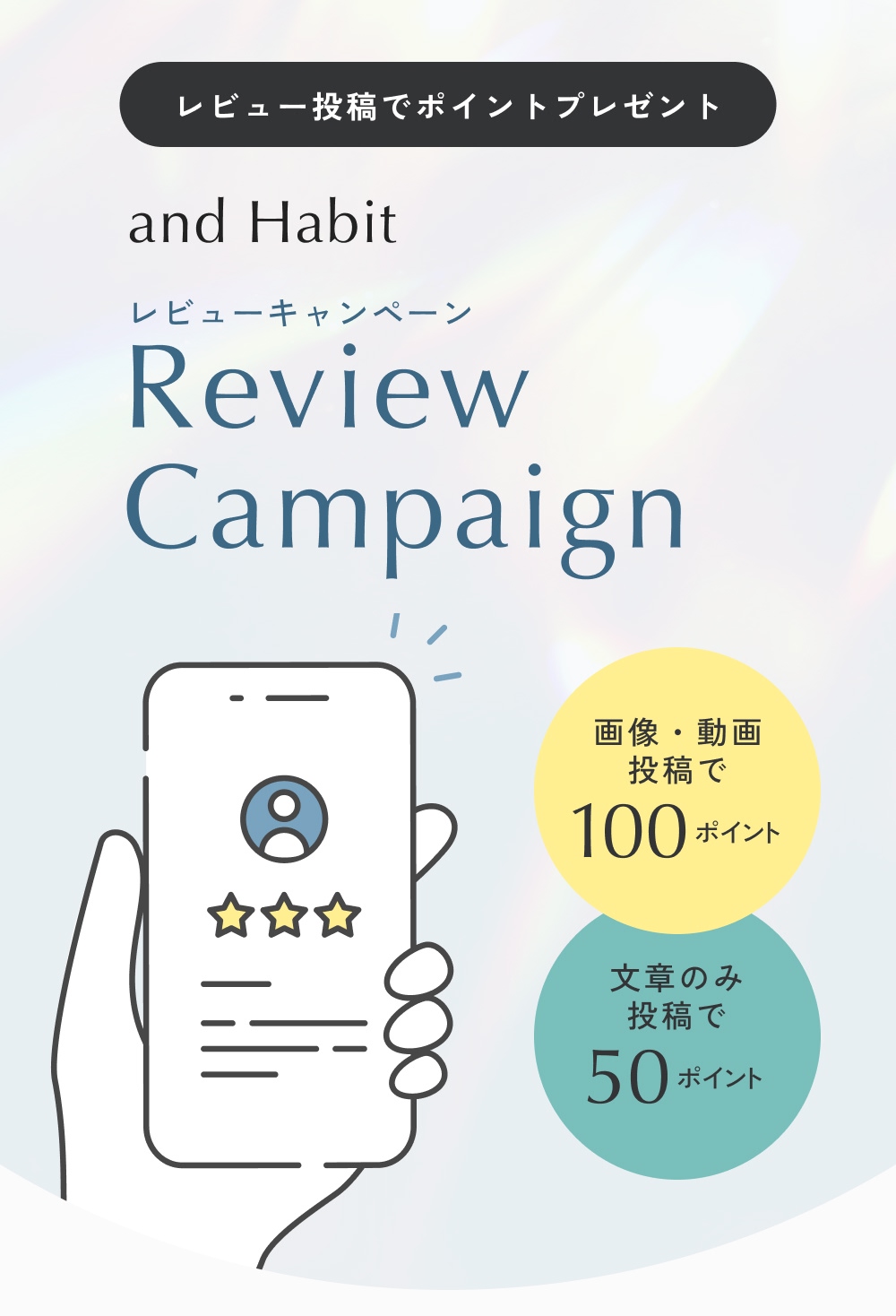 and habit レビューキャンペーン