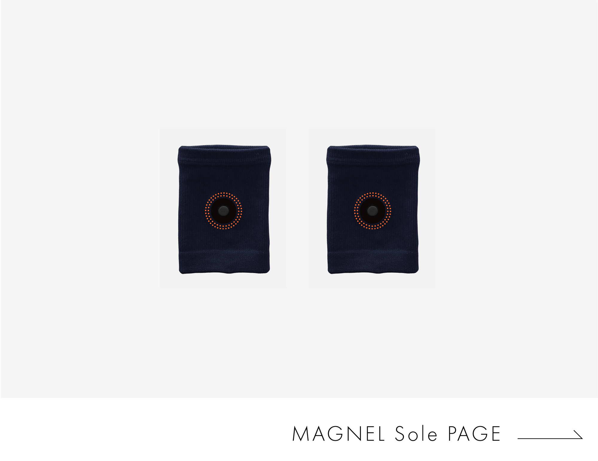 MAGNEL Wrist サポーター ダークブルー 2個セット Amazon | アンドメディカル MAGNEL Wrist (マグネル 手首用