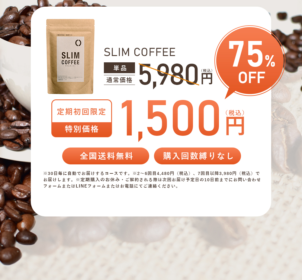 初回限定75%OFFキャンペーン