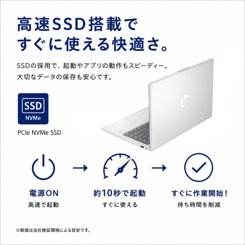 HP ノートパソコン 14-em 14型 Ryzen5 7520U メモリ16GB SSD512GB Windows11 新品 Office: Officeなし, 設定パック: 設定なし, 電話＆リモートサポート: 付けない, クロネコ延長保証サービス: メーカー保証のみ