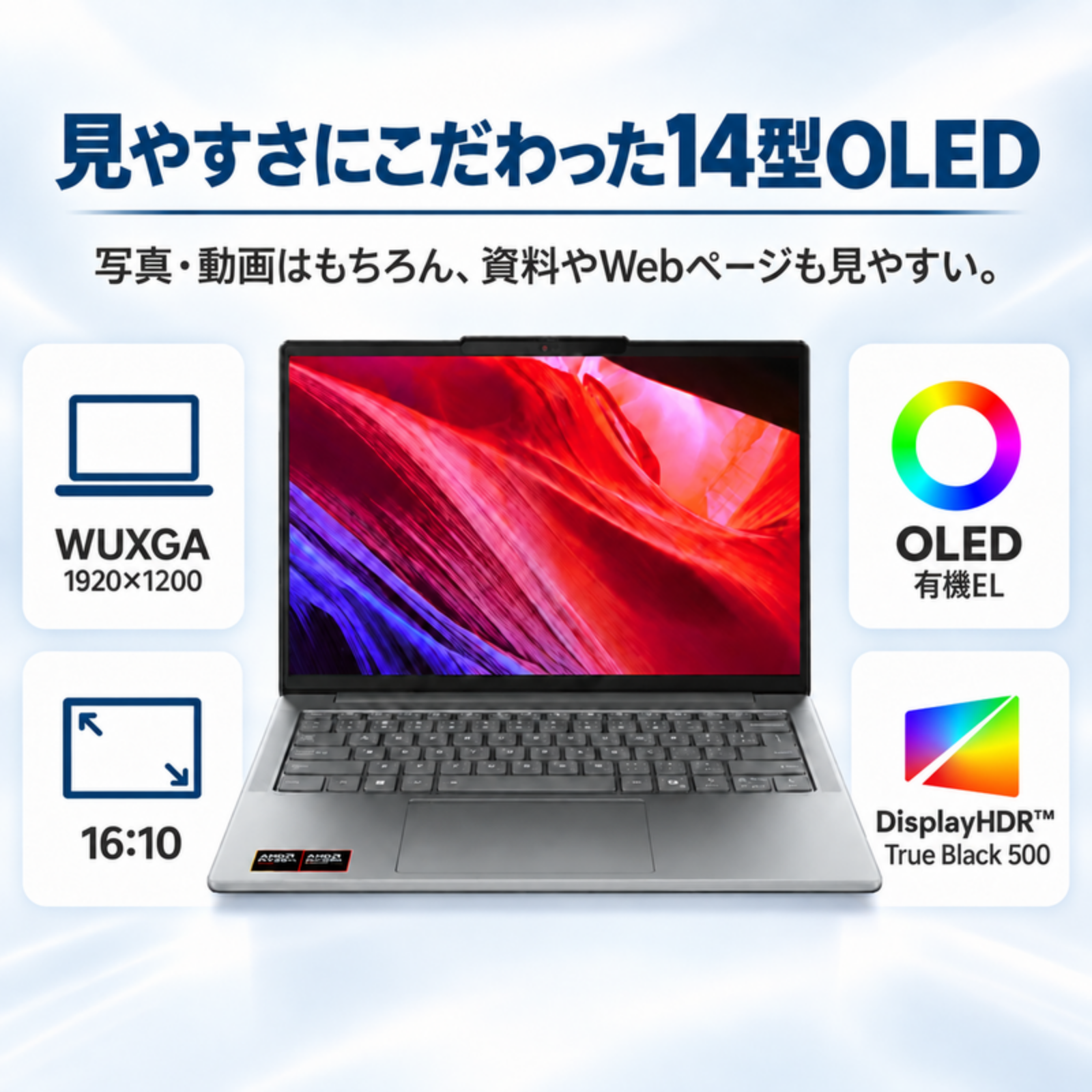 Lenovo ノートパソコン IdeaPad Slim 5 83S1005FJP 14型 Ryzen AI 7 445 メモリ16GB SSD512GB Windows11 Office付き 新品 設定パック: 自分で設定する, 電話＆リモートサポート: 付けない, PC延長保証（自然故障）: メーカー保証のみ