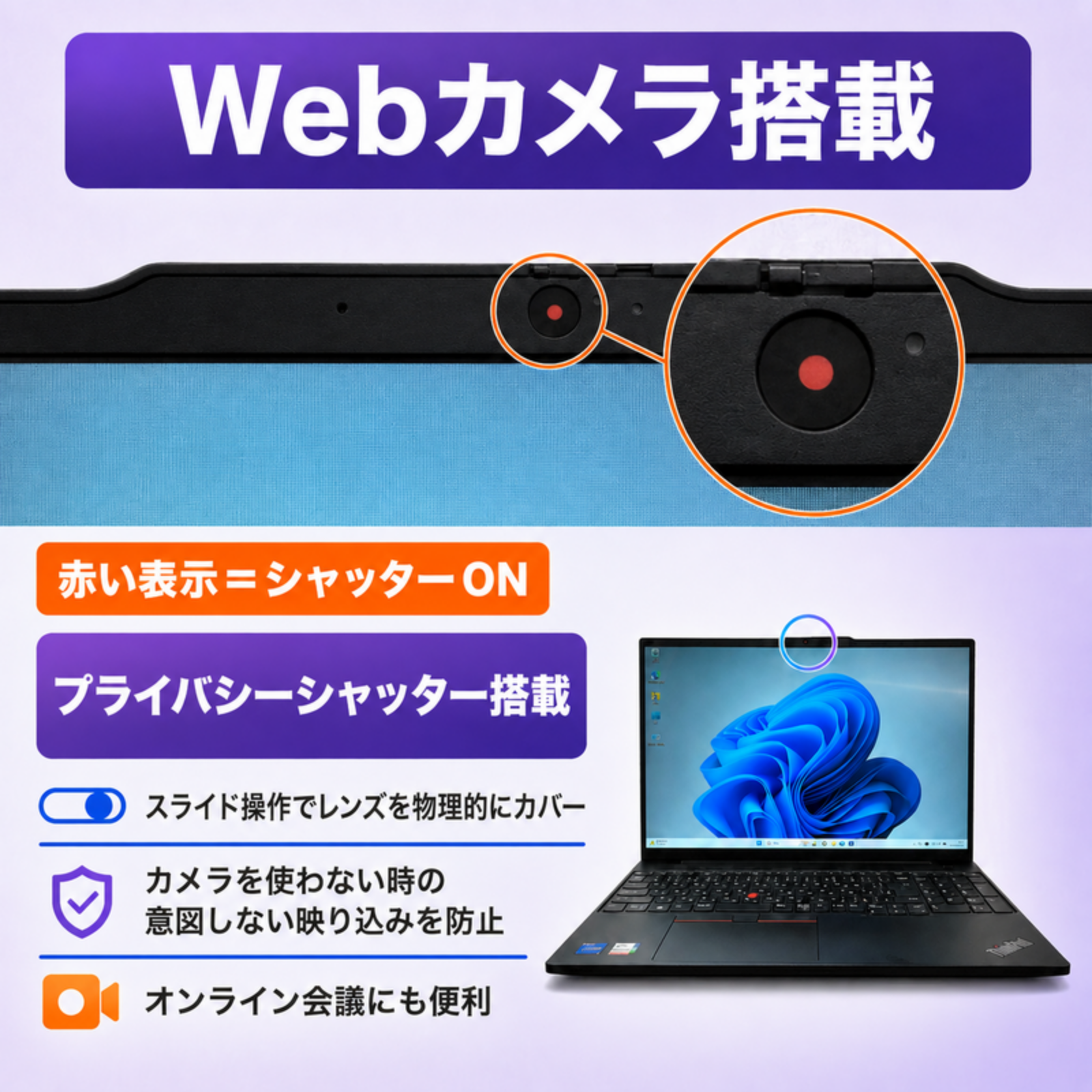 Lenovo ノートパソコン ThinkPad E16 Gen1 21JQS3AP00 16型 Corei5 1335U メモリ16GB SSD256GB Windows11 Pro Office選択可 中古 Office: Officeなし, 電話＆リモートサポート: 付けない