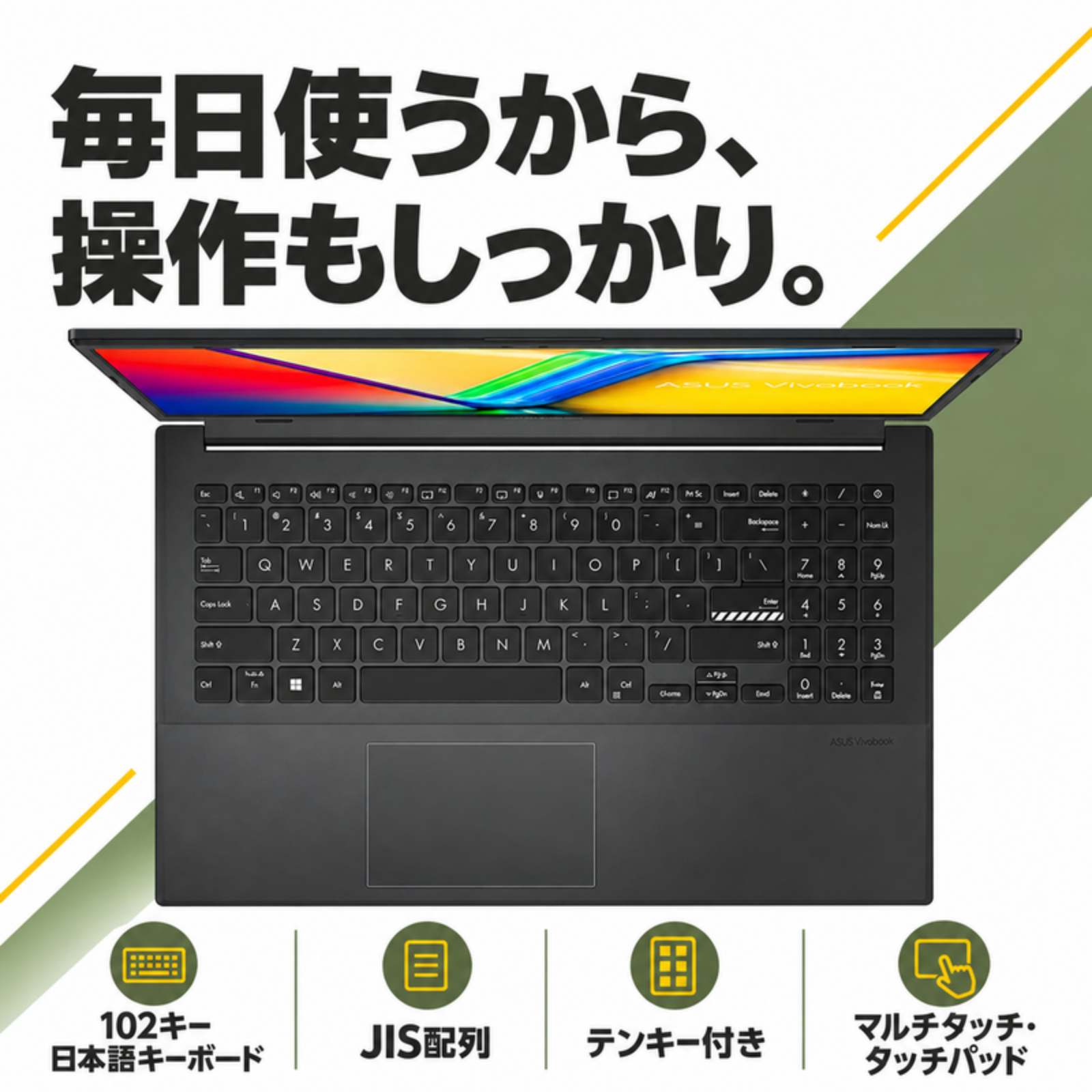 ASUS ノートパソコン E1504FA-R585BLWP6 15.6型 Ryzen5 40 メモリ8GB SSD512GB Windows11 Office選択可 新品 Office: Officeなし, 設定パック: 自分で設定する, PC延長保証（自然故障）: メーカー保証のみ