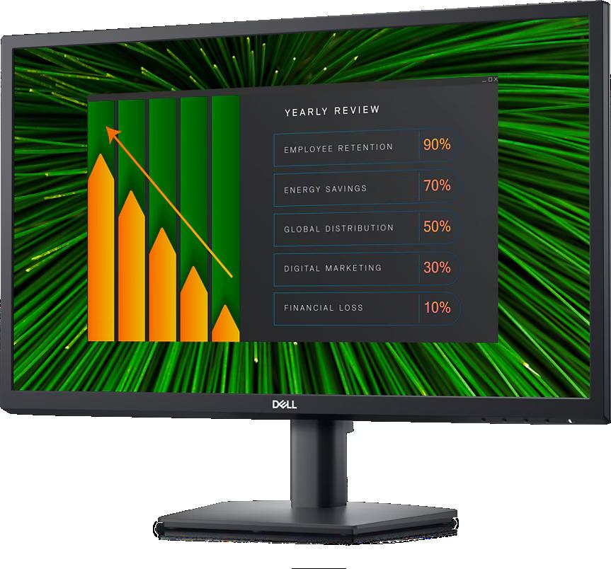 3年保守付き モニター 23.8インチモニター 液晶ディスプレイ PCモニター DELL デル フルHD FHD VA 1920×1080 液晶モニター 法人 法人モデル