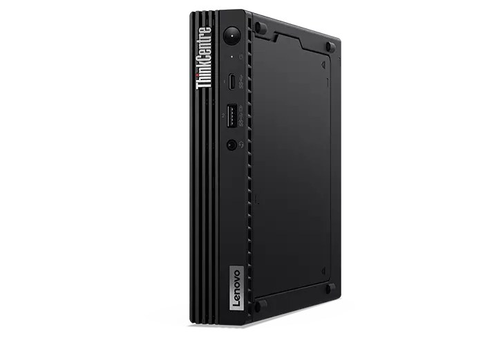 受付・共用向けの小型デスクトップの例（Lenovo ThinkCentre M75q Tiny Gen 2）