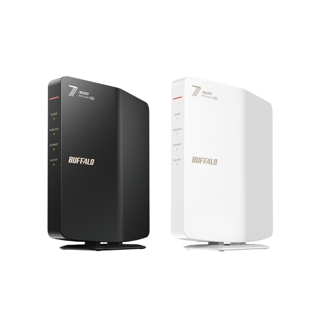 バッファロー Wi-Fiルーター 最新Wi-Fi7を手軽に WSR3600BE4P 戸建・大家族にも