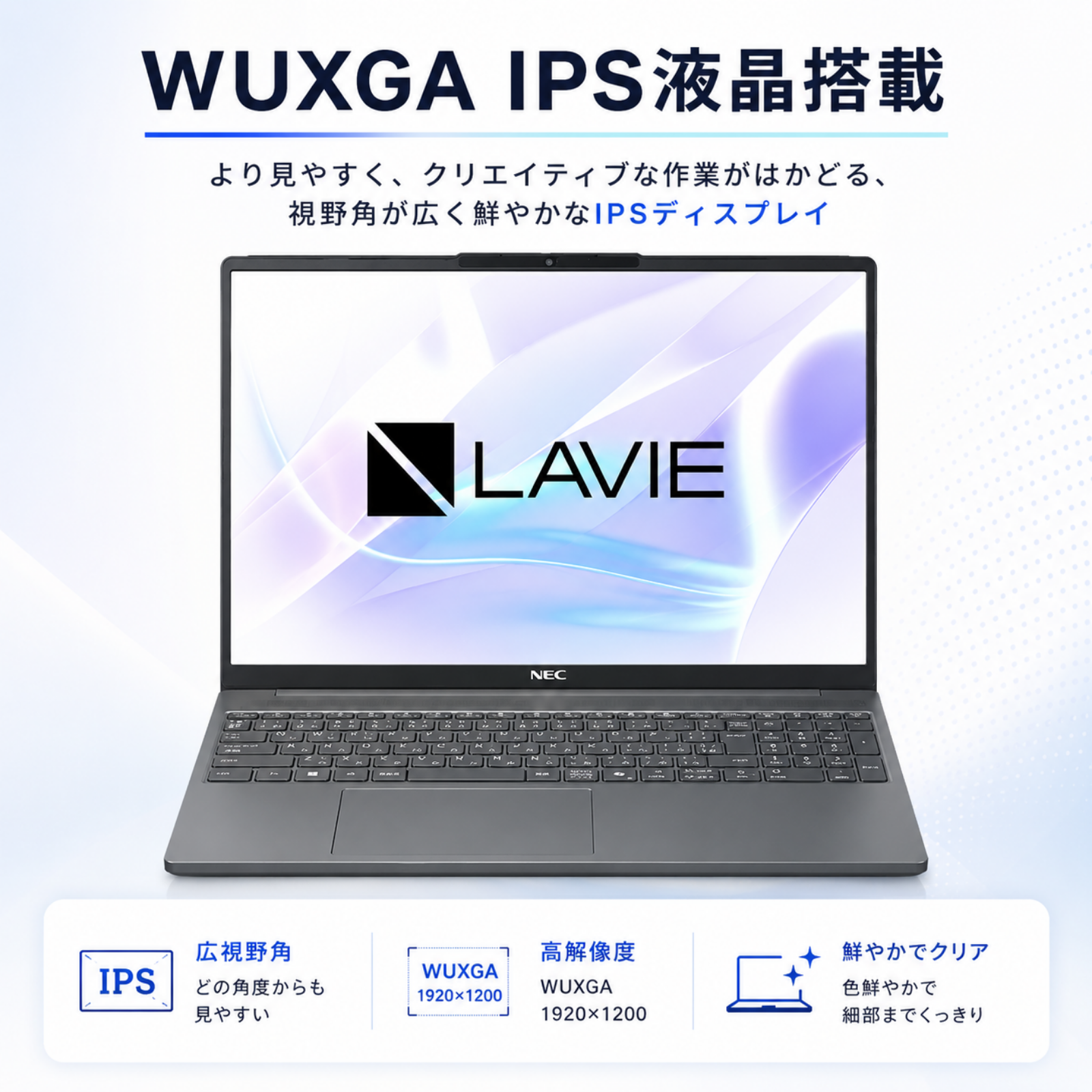 NEC ノートパソコン LAVIE N15 Slim 15.3型 Ryzen 5 7535HS メモリ16GB SSD512GB Windows11 新品 Office: Officeなし, 設定パック: 設定なし, 電話＆リモートサポート: 付けない, PC延長保証（自然故障）: メーカー保証のみ