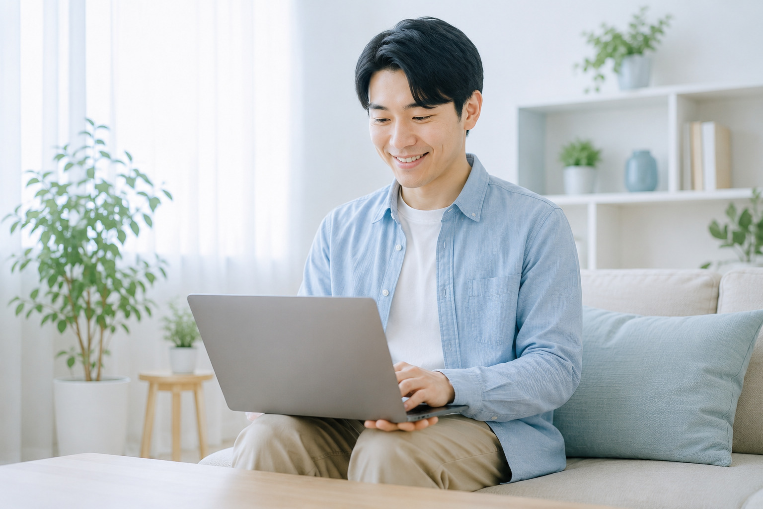 使い慣れたパソコンと新しいパソコンが並んでいる様子