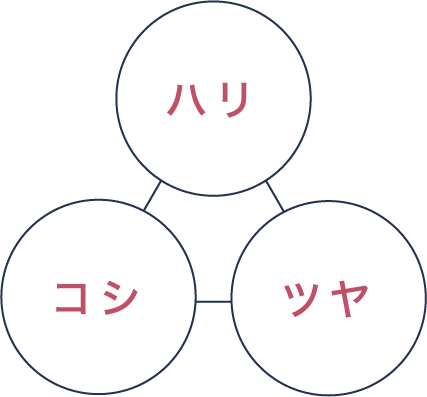 ハリ コシ ツヤ