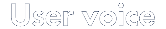 User voice