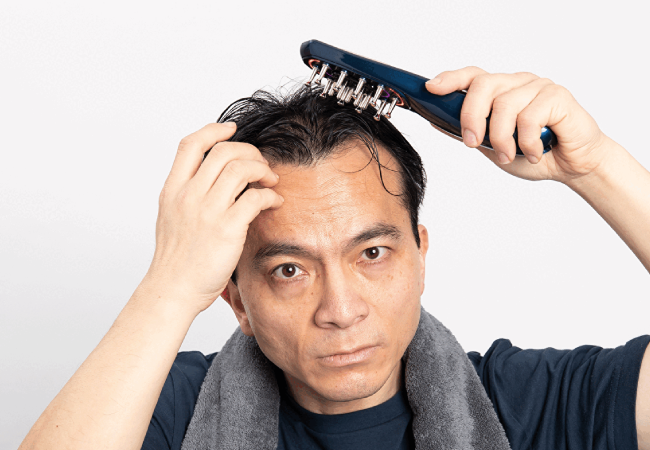 ブラシ使用動画アテ