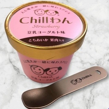 Chillわん　豆乳ヨーグルトアイス４種セット（アイス専用スプーン付き）