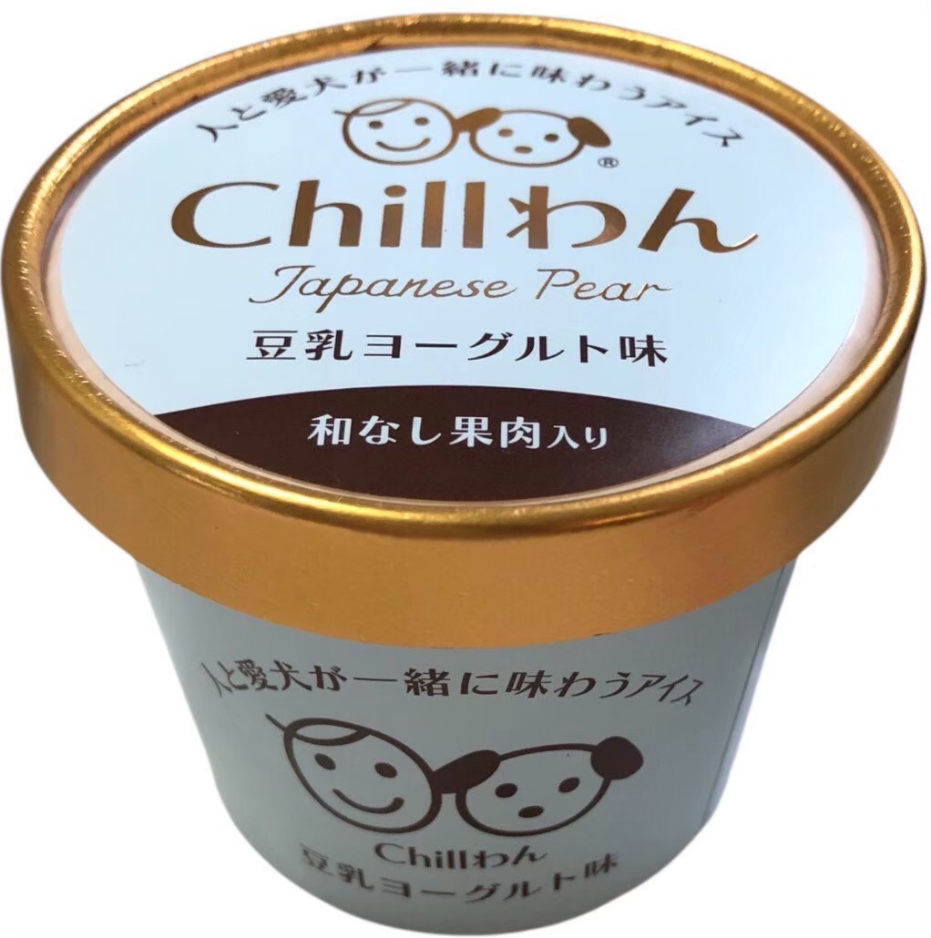 Chillわん　豆乳ヨーグルトアイス　和梨果肉入り