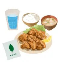 バランスがよい食事を