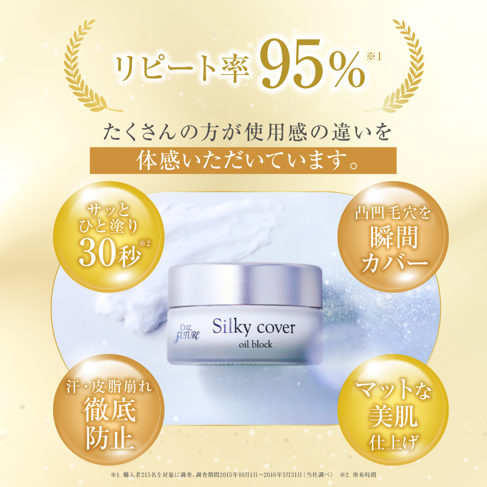 【初めての方限定】シルキーカバー 28g(約2ヶ月分)