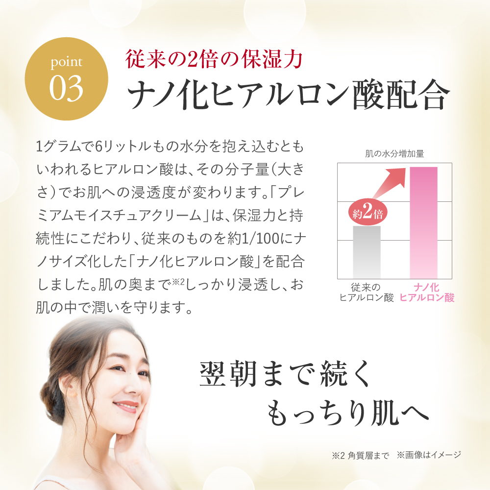 プレミアムモイスチュアクリーム (約2ヶ月分)