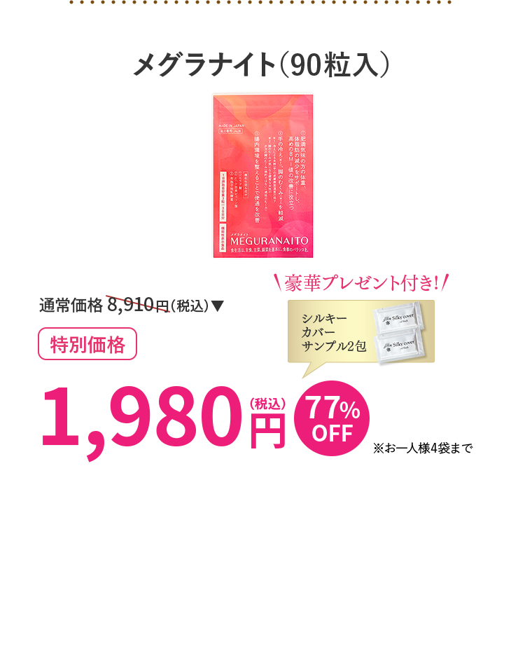 メグラナイト（90粒入）
