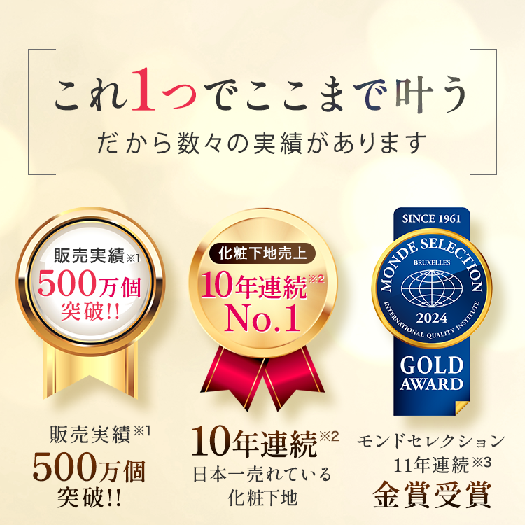これ1つでここまで叶う