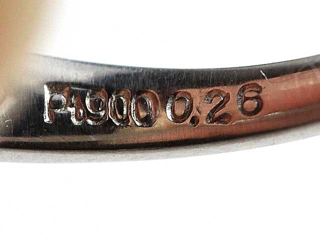 ときめき　ノーヒートピジョンルビー 0.26ct　ダイアモンド 0.13ct  11号　指輪　リング　PT900　014　鑑別書付