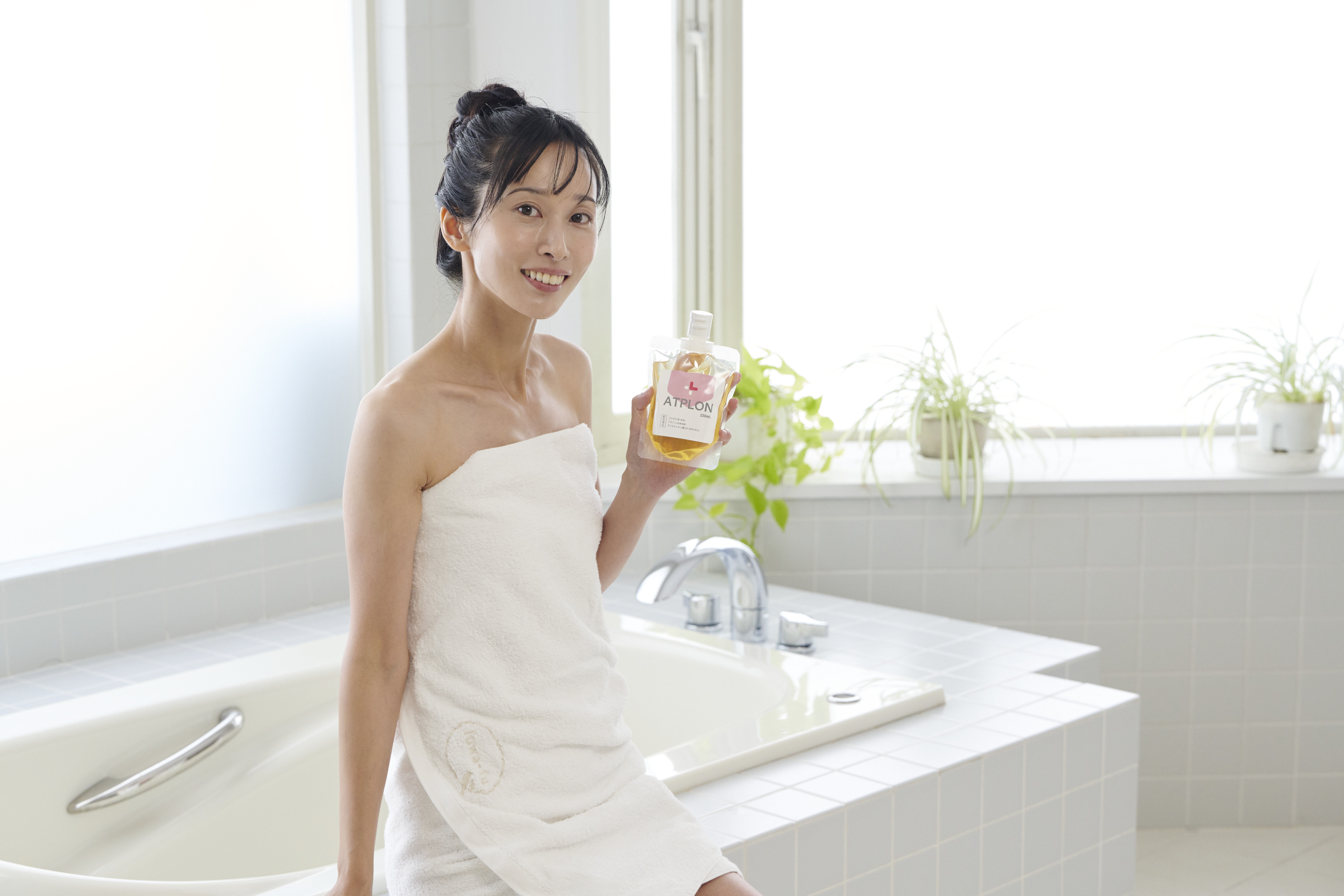 オイルソープで身体を清潔な状態にする。