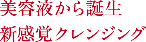 セラムクレンジング用テキスト