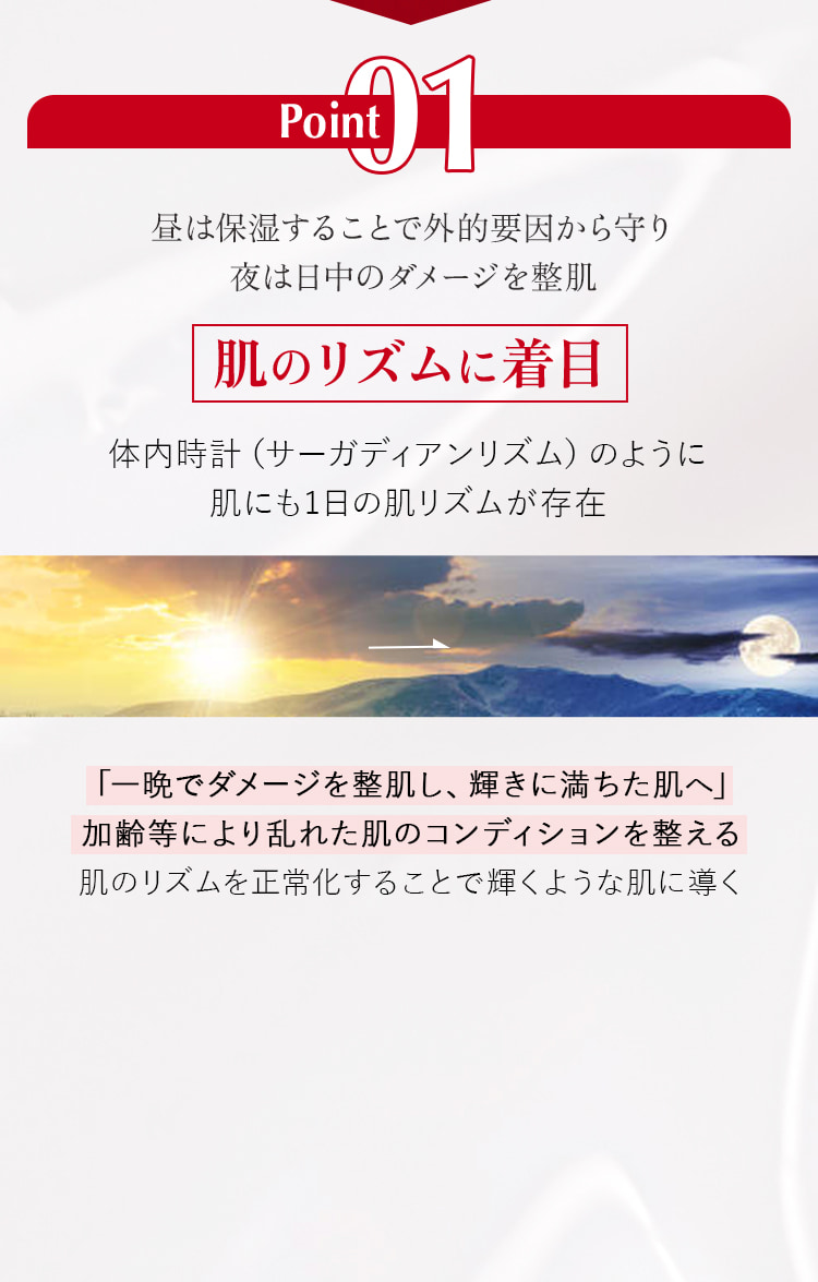 肌のリズムに着目