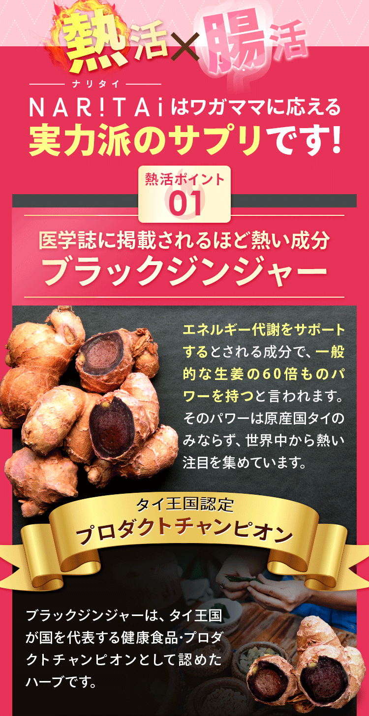 燃活ポイント「ブラックジンジャー」