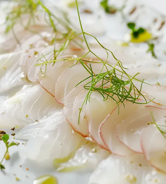 (仮)白身魚のカルパッチョ