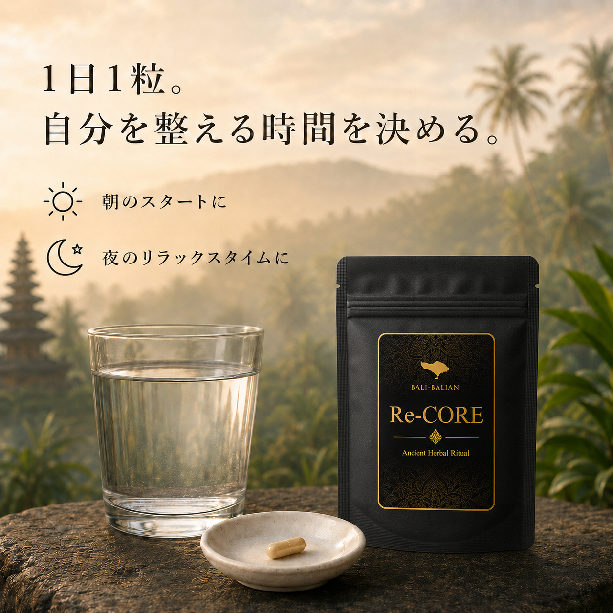 Re-CORE（リコア）｜Men's Jamu Blend 1ヶ月分（30粒）