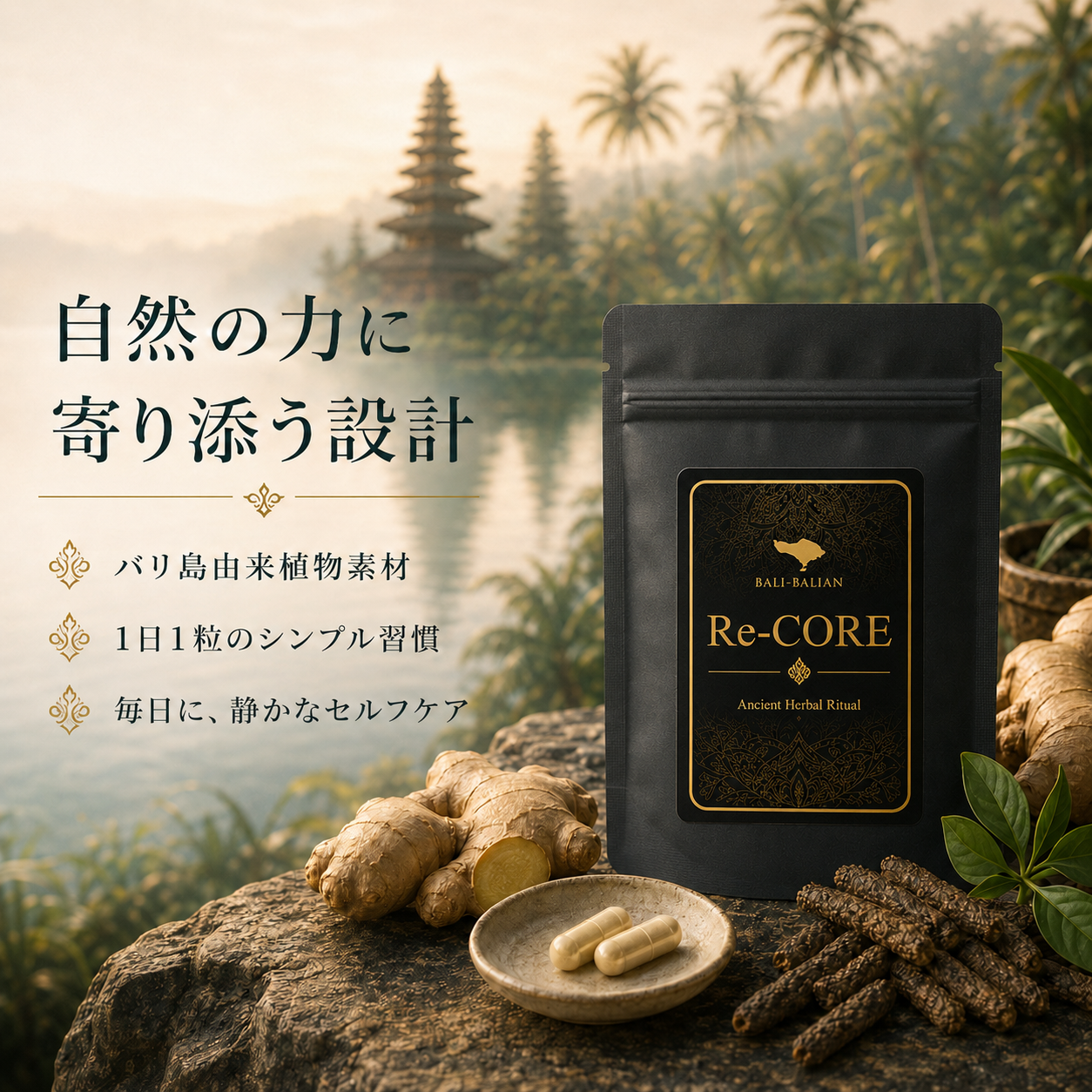 Re-CORE（リコア）｜Men's Jamu Blend 1ヶ月分（30粒）