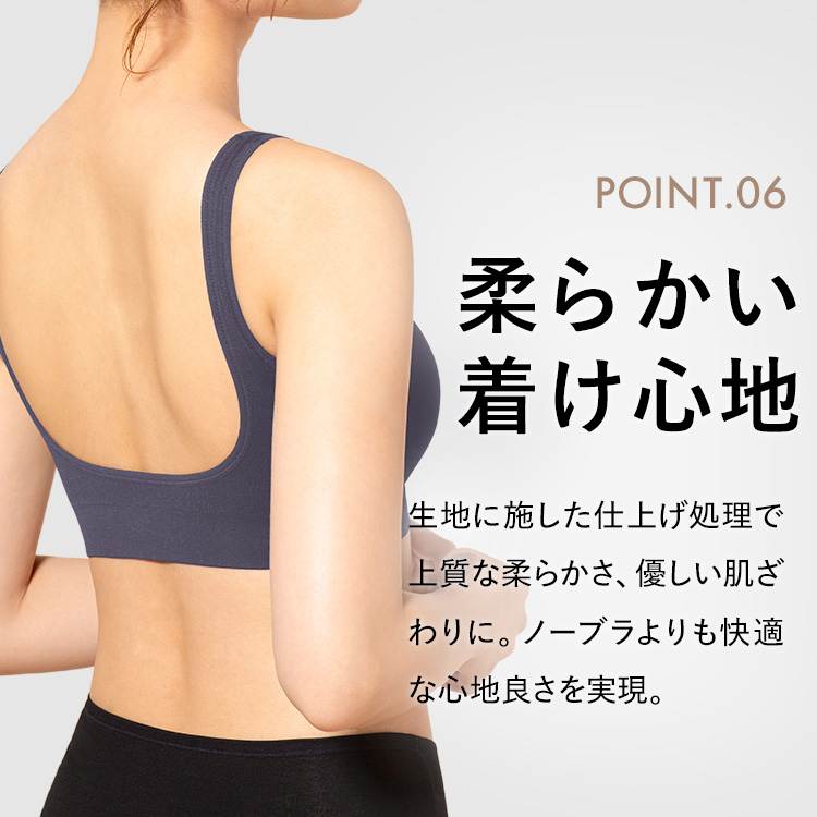 スタイルナイトブラ Uバック [カラー]	: グレイッシュネイビー, [サイズ]: M