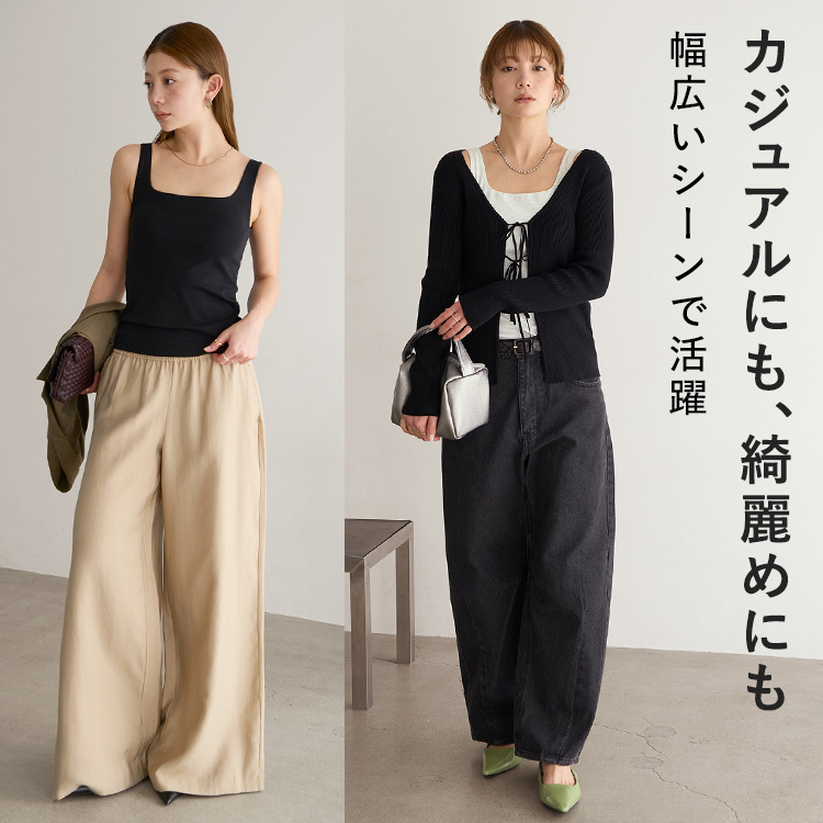 カップイン スクエアネックタンクトップ [カラー]: ブラック, [サイズ]: S