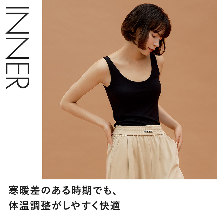 【NEW】ブラ イン ヒート タンクトップ [カラー]	: ブラック, [サイズ]: S