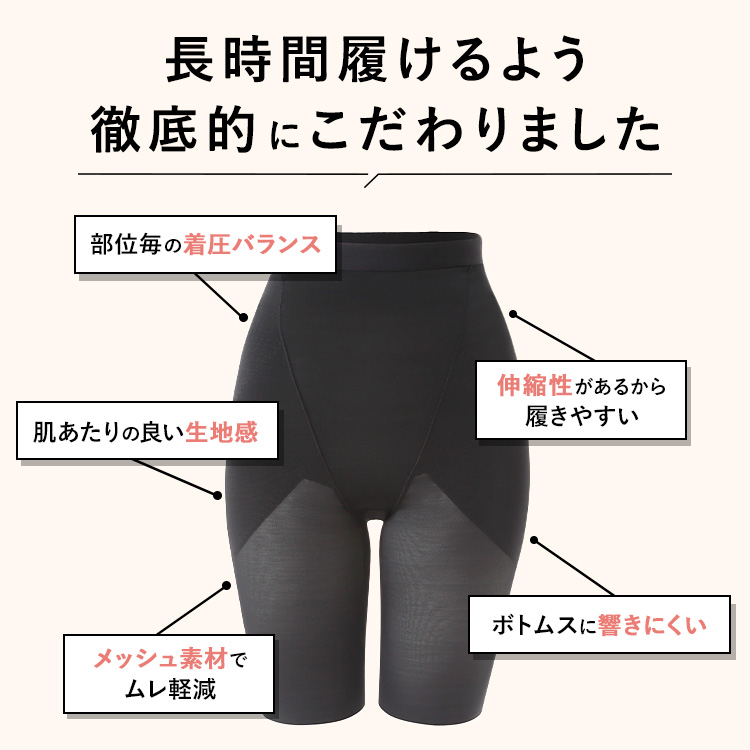 スタイルガードル ハイ [カラー]: ブラック, [サイズ]: S