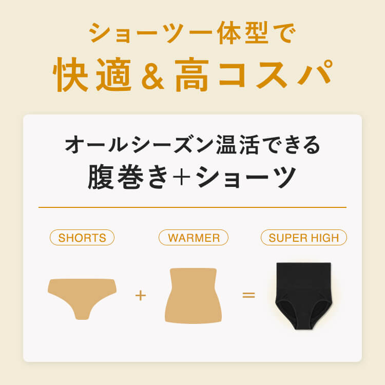 スタイルショーツ スーパーハイ [カラー]	: ブラック, [サイズ]: L