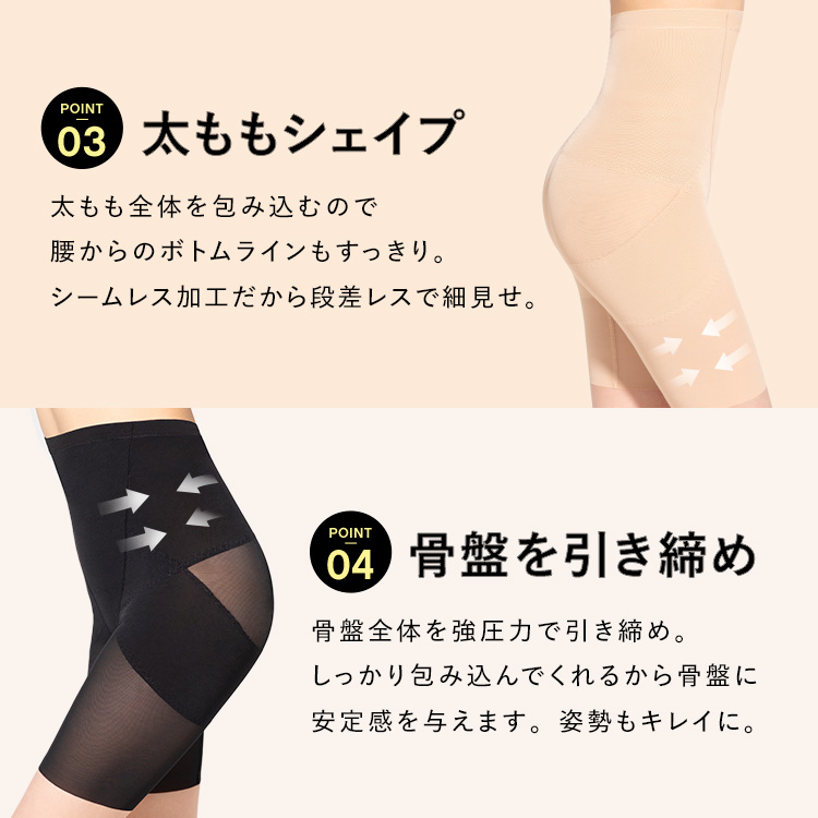 スタイルガードル ハイ [カラー]: ブラック, [サイズ]: S