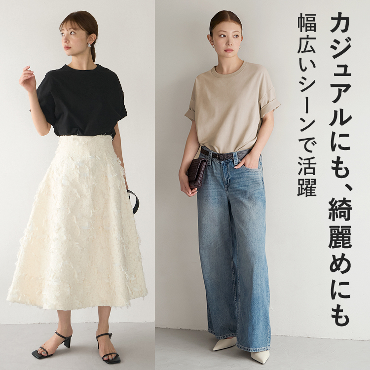 【NEW】カップイン オーバーサイズT [カラー]: ブラック, [サイズ]: S