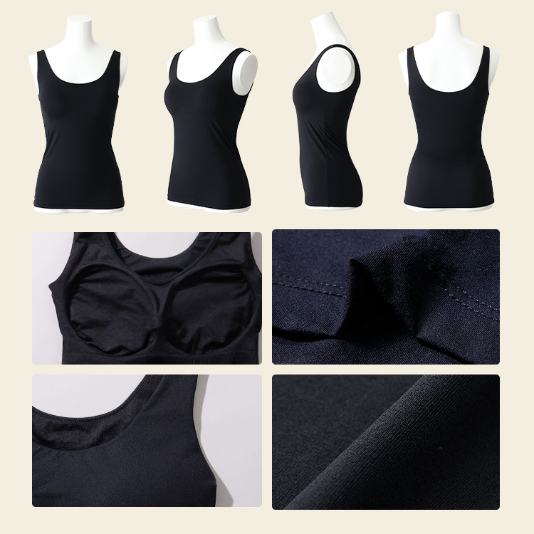 【SALE】<br>ブラ イン サラタンクトップ [カラー]: ニュートラルベージュ, [サイズ]: S