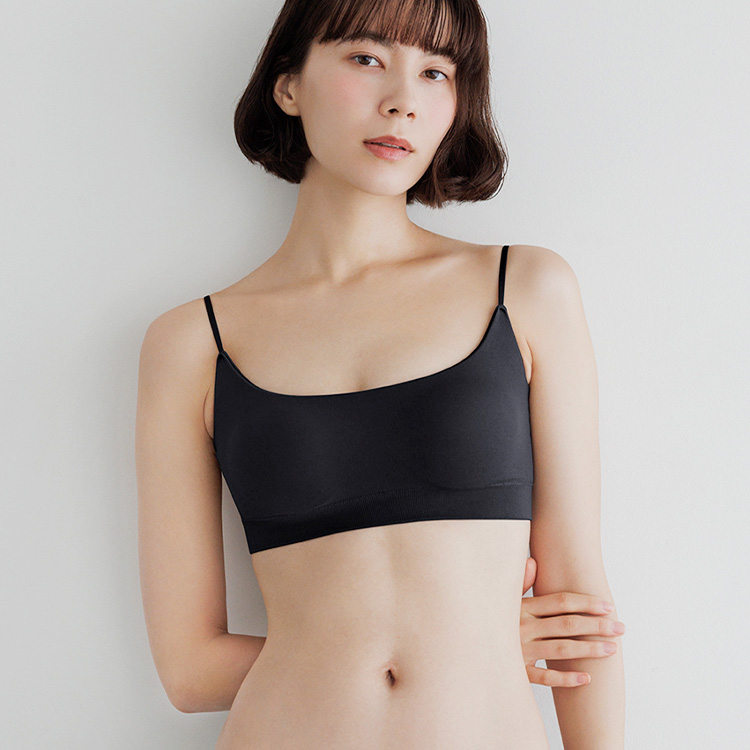 スタイルナイトブラ バンドゥ [サイズ]: S, [カラー]: ブラック